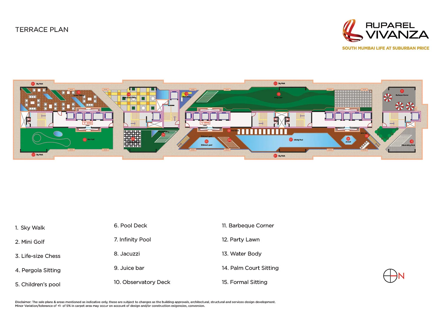 Ruparel Vivanza. Floor plan